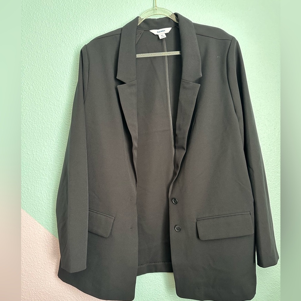 Old Navy Black Tall blazer size XXL - Picture 3 of 8